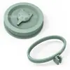 Nuevo Juego de Tapa de Silicona para Taza y Anillo para Cuchara, Tapa para Frasco Mason, Tapa de Silicona a Prueba de Polvo, Silicona de Grado Alimenticio a Prueba de Fugas