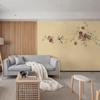 Nova Pintura de Paisagem Estilo Chinês Papel de Parede para Sala de Estar Sofá Parede de Fundo de TV Papel de Parede de Cabeceira Mural de Flores e Pássaros Meticuloso de Alto Padrão