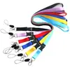Diseño Gratis Lanyard Colorido Logo Nylon Lanyard para Teléfono Móvil Serigrafía Cinta de Poliéster Lanyard para Identificación Impresión
