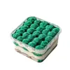 Caja de Empaque para Pastel Caja para Tiramisú Cuadrada Transparente Reutilizable Grado Alimenticio para Hornear Caja Vacía con Tapa