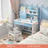 Escritorio Estudiante Hogar Estantería Mesa Integrada Apartamento Pequeño Dormitorio Mesa de Estudio Estudiante de Secundaria Mesa Sencilla para Computadora Mesa de Escritura