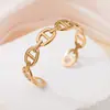 Pulsera de Acero Inoxidable de Moda Personalizada de Gama Alta para Mujer, Joyería Versátil de Acero de Titanio de Nicho, Accesorios de Lujo Ligero