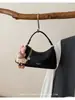Bolsa de Mão Minimalista Retrô de Nicho para Mulheres, Nova Tendência Primavera/Verão 2026 Estilo Preguiçoso Bolsa de Ombro Transversal de Luxo Leve