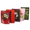 Bolsas de Tabaco Transfronterizas, Personalización en Lotes Pequeños, Bolsas de Papel de Aluminio Láser, Bolsas con Cierre de Seguridad a Prueba de Niños, Bolsas de Pie para Dulces y Tabaco