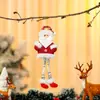 Exportación Transfronteriza Nuevo Colgante Navideño de Piernas Largas Muñeca Regalo Pequeño de Navidad Decoración Colgante para Árbol de Navidad