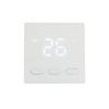 Termostato de calefacción por suelo radiante de agua, interruptor de ajuste de temperatura de plomería inteligente, control de temperatura, panel LCD, venta directa de fábrica