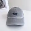 Gorra de Béisbol Bordada con Letras de Personalidad Retro Desgastada para Mujer, Sombrero de Pico Casual Versátil para Verano, Sombrero con Sombra para Protección Solar, Tendencia