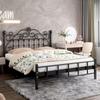 Cama de hierro reforzada, simple y moderna, estilo princesa, de Internet Celebrity, cama doble de 1,8 m, cama individual nórdica con estructura de hierro de 1 m.