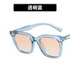 Gafas de Sol Kedun Cuadradas de Montura Pequeña 2021 Nuevo Estilo Coreano Gafas de Sol de Moda Trendy Celebridad de Internet Mismo Estilo Gafas de Sol Xiaohongshu