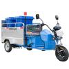 Coche de limpieza sanitario de acero inoxidable de seis barriles hotel comida sobrante doble barril cuatro barriles plano acero inoxidable coche de transferencia de basura