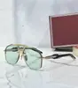 JMM Gafas de Sol de Aviador de Metal de Lujo Ligero Europeo y Americano Estilo INS Moda Transfronteriza Protectoras del Sol Sapo Gafas de Sol de Moda ALTA