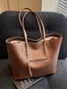Este ano, a moda mais vendida, estilo simples, cor sólida, grande capacidade, bolsa tote, lazer, todos os tipos de estilo, bolsa de ombro feminina