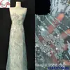 Encaje Francés Retro Totalmente Lentejuelado Bordado con Lentejuelas Tela de Encaje con Lentejuelas Nupcial