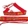 Par de Bodas con Cinturón Rojo, Estilo Nuevo con Cremallera, Envoltura de Cintura para Novio y Novia, Puede Sostener el Par de Bodas, Festivo