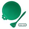 Tampas de Silicone para Latas Mais Vendidas no Exterior, Colheres para Comida de Gato e Cachorro, Tampas Três em Um para Conservação de Frescor, Tampas de Vedação para Utensílios de Mesa, Tampas de Silicone para Latas de Pet