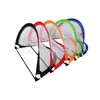 Portería de Fútbol Grande para Niños con Red de Fútbol con Forma Humana, Objetivo de Tiro Plegable Multifuncional Cuatro en Uno para Entrenamiento al Aire Libre