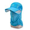 Máscara especial para pesca al aire libre, de secado rápido, antimosquitos, parasol, gorra de ocio, montañismo, pesca, sombrero grande, gorra con visera parasol.