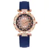 Relógio Casual Popular de Quartzo com Rosto de Diamante Pétala, Caixa de Liga com Pulseira de Diamante, Atacado de Fabricante de Relógios Femininos