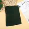 Bolsas de terciopelo con cordón personalizadas, Bolsas de terciopelo a prueba de polvo para almacenamiento de regalos de joyería, Bolsas pequeñas de terciopelo con cordón