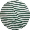 120g Algodón Poliéster Rayas Copo de Nieve Hilo de Bambú Algodón Tela Teñida Hilo Ropa Infantil Camiseta Camiseta para Aire Acondicionado Estilo Occidental Manga Corta Traje de Baño de Playa