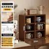 Portavasos de Madera Maciza de Segunda Mano a Prueba de Polvo Taza de Té Juego de Té Gabinete de Almacenamiento de Mesa de Comedor Estante de Almacenamiento de Mesa Auxiliar para Taza de Agua Taza de Café