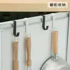Gancho de Acero Inoxidable para Puerta de Armario sin Perforación Cocina Detrás de la Puerta Tipo Posterior Gancho Dormitorio Gancho para Ropa Puerta de Armario Tipo z
