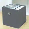 Caja de Almacenamiento sin Tapa Amazon Contenedor de Juguetes Cesta Caja de Almacenamiento Plegable Tipo Cajón Caja Organizadora de Armario Venta al por Mayor