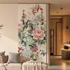Novo adesivo de parede de feltro estilo chinês com pintura de paisagem, painel de fundo para parede de fotos sem furar para sala de estar, quarto e decoração de cabeceira