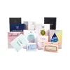 Cajas de Color Doradas y Plateadas Personalizadas para Tarjetas, Cajas de Empaque Personalizadas, Cajas de Cartón Blanco Personalizadas, Cajas Cosméticas Impresas con Doble Inserto, Impresión a Color Personalizada