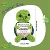 Pendente fofo de tricô de lã feito à mão tartaruga de crochê enviar amigos presente criativo boneca de crochê boneca