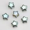 8mm Estrela de Cinco Pontas Galvanizada Contas Soltas Contas de Vidro Material para Miçangas de Pulseira Colar DIY Acessórios para Joias Artesanais