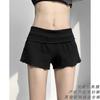 Shorts de Maternidad 2025 Primavera y Verano Ropa Exterior Hongo Pantalones Tres Cuartos Leggings Plegables de Cintura Alta Sin Soporte para Vientre Pantalones de Maternidad