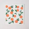 Paño de cocina de doble uso húmedo y seco con estampado de cerezas, paño de limpieza absorbente multifuncional, trapo de algodón de pulpa de madera alemán