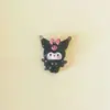 Dibujos Animados Transparente Pequeño Diablo Sanrio Accesorios de Resina Hechos a Mano DIY Pegamento de Crema Pasador Agujero para el Cabello Hebilla de Zapato Flor para Zapato
