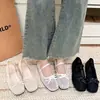 Zapatos de Mujer Talla 41, Zapatos Mary Jane de Malla Transpirable de Verano, Tallas Grandes 41 a 43, Hacen que los Pies Parezcan Más Pequeños, Zapatos de Tela del Viejo Pekín para Mujer