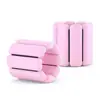 Pulseiras de Silicone para Suporte de Peso Transfronteiriças, Tiras de Pulso com Peso Ajustáveis, Tiras de Tornozelo, Bolsas de Areia para Exercícios de Yoga, Faixas de Gravidade