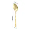 Cuchillo para Bistec, Tenedor, Cuchara, Cuchara de Postre de Acero Inoxidable con Mango en Forma de Diamante, Estilo Lujo Ligero, Juego de Cubiertos Occidentales de 18/24 Piezas