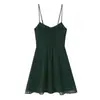 Roupas Europeias e Americanas Femininas Transfronteiriças, Moda Casual Sexy de Caimento Justo com Alças Franzidas, Vendido Quente no Aliexpress