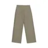 Ropa Vintage Yidao Otoño 2026 Nuevo Estilo Retro Japonés Color Sólido Estilo Old Money Pantalones Casuales de Lana Sueltos de Pierna Ancha Rectos
