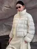 Moda Versátil Adelgazante Ajuste Holgado Nuevo Estilo Abrigo de Invierno para Mujeres Menudas Estilo Coreano Moda Adelgazante Abrigo de Algodón Otoño/Invierno 2026
