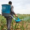 Suministro directo de fábrica de fertilizante químico granular, abono superior para estanques de peces, máquina de lanzamiento de cebo, aplicador de fertilizante eléctrico para arrozales, maíz, esparcidor de fertilizante tipo mochila.