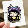 Pinza para el Cabello de Acrílico Original de Dibujos Animados Yuy Xiaoyu Estilo Ins Estilo Coreano Infantil Lindo Pinza Lateral para Mechones Rebeldes Pinza para Flequillo Cute Infantil