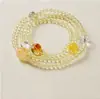 Pulseira de Cristal para Cabelo para Mulheres, Pulseira de Cristal Amarelo, Presente de Aniversário para Namorada, Atacado
