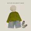 Pantalones vaqueros de pierna ancha de color claro para bebés y niños pequeños para primavera y otoño, pantalones rectos holgados para los más pequeños, cómodos pantalones tipo zanahoria para salidas de bebé