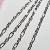 Corrente de Aço Titânio Aço Inoxidável Colar Y2K Pulseira Novo Chinoiserie Acessórios Contas DIY Corrente Feita à Mão Vários Acessórios Corrente Cauda