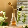 Frasco de perfume difusor de aroma de café display para degustação de baijiu recipiente de cobre para cheirar aromas garrafa de vidro para aroma de chá