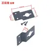 Gancho para Alto-falante Surround Extra-Espesso Cabide de Áudio Montado na Parede Gancho de Ferro Peça Quadrada para Pendurar com Parafusos Venda Quente