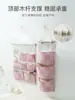 Bolsa de Almacenamiento Colgante de Tela de Algodón y Lino, Montaje en Pared, Detrás de la Puerta, Habitación de Estudiante, Mesita de Noche, Bolsa Pequeña de Tela Linda