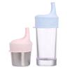 Tapa a Prueba de Derrames de Elefante para Taza, Vaso de Aprendizaje para Beber, Tapa Selladora a Prueba de Fugas de Silicona de Grado Alimenticio, Puede Insertar Popote, Certificación Transfronteriza