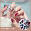 Arte de Unhas de Verão Colorida Mista Refrigerante Doce Super Brilhante Macaco Pequeno Strass Coloridos Mistos Fundo Pontiagudo Strass Irregulares Decorações de Unhas